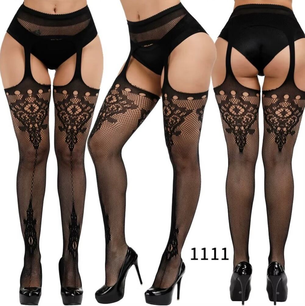 Gothic Victorian Vampire Vkei Dark Fairycore Witchy Garter Medallion Stockings